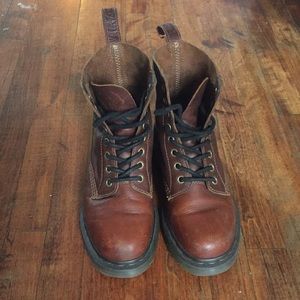 Brown Dr. Martens Boots